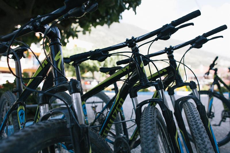 Biking in Leda - photo © Ocean Elements