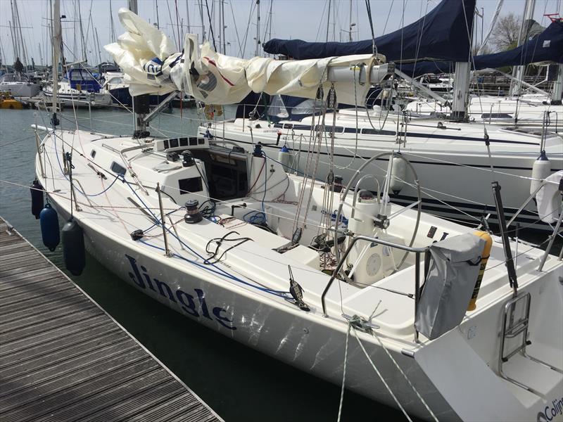 Fluke IV safely back in Hamble after delivery photo copyright James Hardiman taken at  and featuring the  class