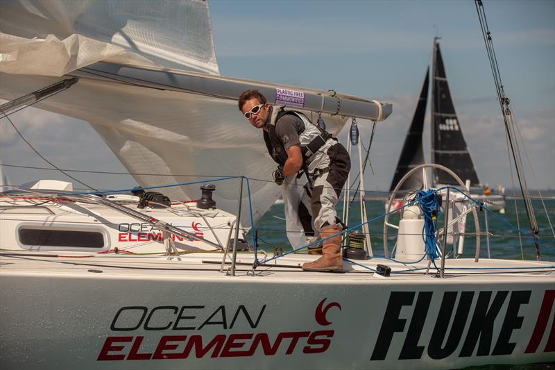 James Hardiman on the SoloFASTNET start line - photo © James Hardiman