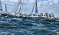 Choppy waves in the Punta del Este waters - Ocean Globe Race Leg 4 © The Maiden Factor / Kaia Bint Savage