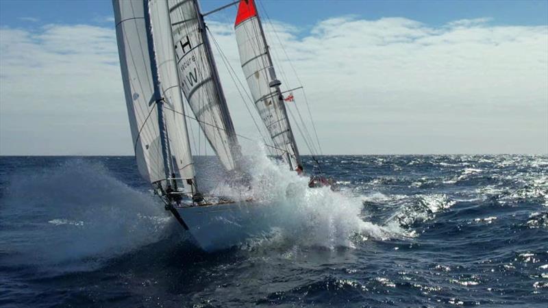 Galiana WithSecure racing hard towards Cape Horn - photo © Galiana WithSecure / OGR2023
