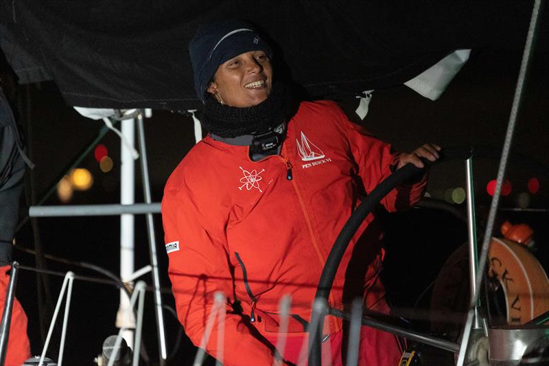 For the final leg Marie's strategy was “to go fast, fast, fast and we accelerate at the end”. Clearly a winning strategy! photo copyright Tim Bishop/PPL taken at  and featuring the Ocean Globe Race class