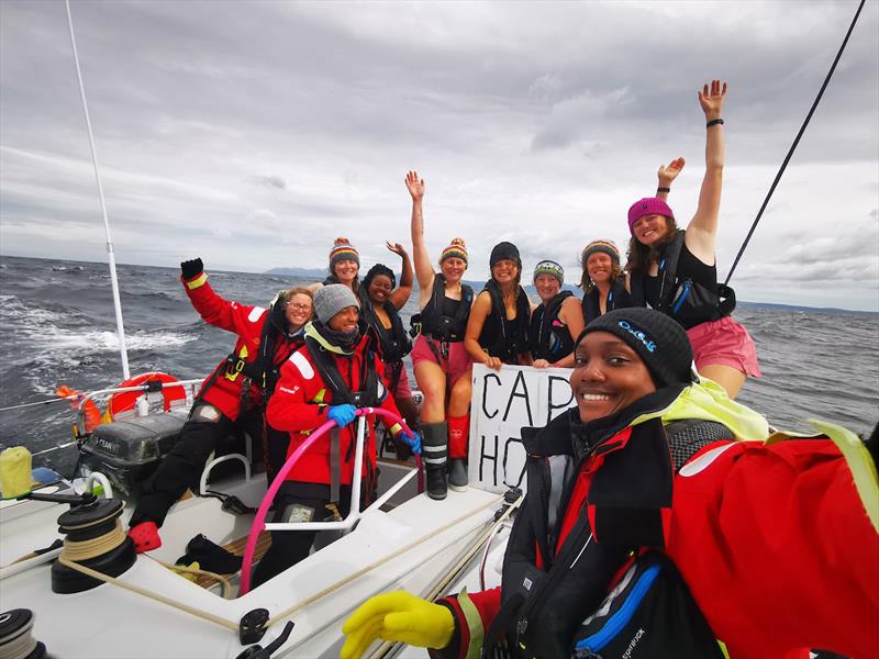 Team Maiden rounds Cape Horn - photo © Team Maiden / OGR2023