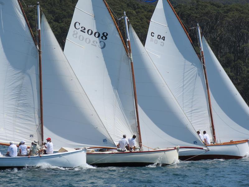 The Wattle Cup on Pittwater photo copyright Judy Knott taken at Royal Prince Alfred Yacht Club and featuring the Gaffers class
