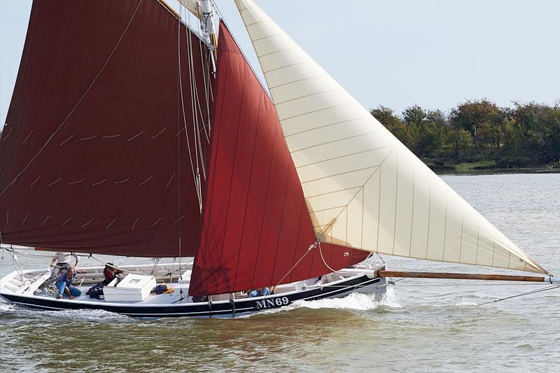 Maldon Town Regatta 2017 photo copyright Sandy Miller taken at Maldon Yacht Club and featuring the Gaffers class