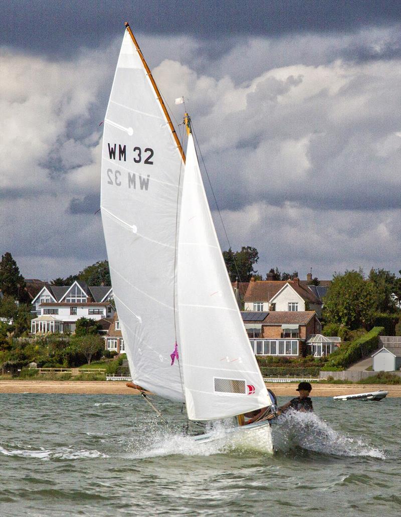 Swift, one of the MFOB'S sailed by David and Ann Cope, during Mersea Week 2018 photo copyright Chrissie Westgate taken at West Mersea Yacht Club and featuring the Gaffers class