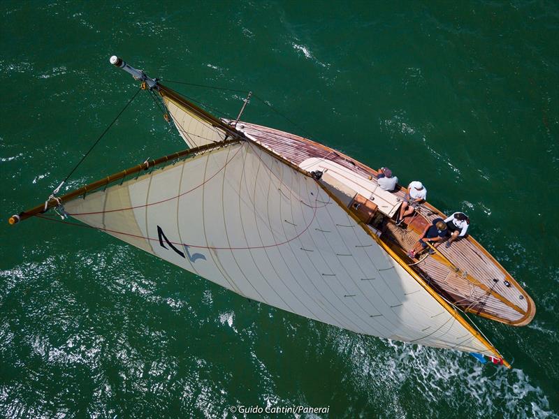 Dorothy on day 4 at Panerai British Classic Week photo copyright Guido Cantini / www.SeaSee.com taken at British Classic Yacht Club and featuring the Gaffers class