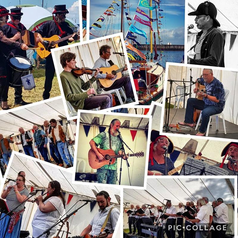 Yarmouth Sea Songs and Shanties 2018 photo copyright John Smith taken at  and featuring the Gaffers class