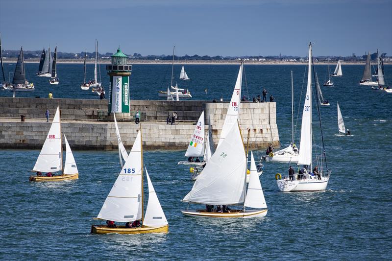 Final day of the Volvo Dun Laoghaire Regatta 2019 photo copyright David Branigan / www.oceansport.ie taken at Dun Laoghaire Motor Yacht Club and featuring the Gaffers class