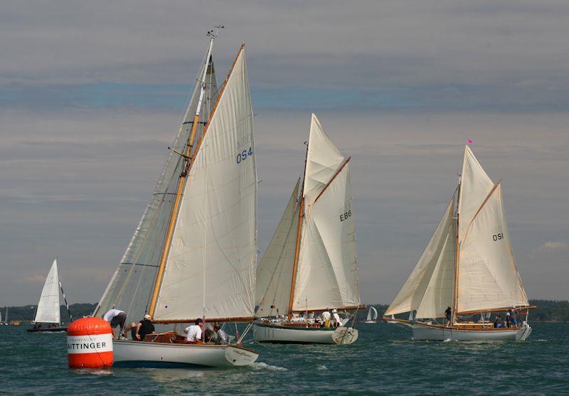 Taittinger Royal Solent Yacht Club Regatta 2018 photo copyright Keith Allso taken at Royal Solent Yacht Club and featuring the Gaffers class