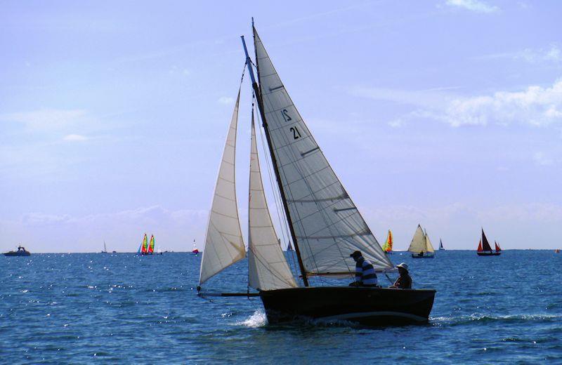 Jamesina in the 21st Jersey Regatta photo copyright Bill Harris taken at Royal Channel Islands Yacht Club and featuring the Gaffers class