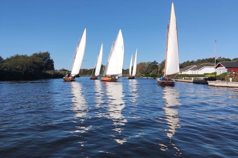 End of Season Regatta at Horning photo copyright Antony Cotterill taken at Horning Sailing Club and featuring the Gaffers class