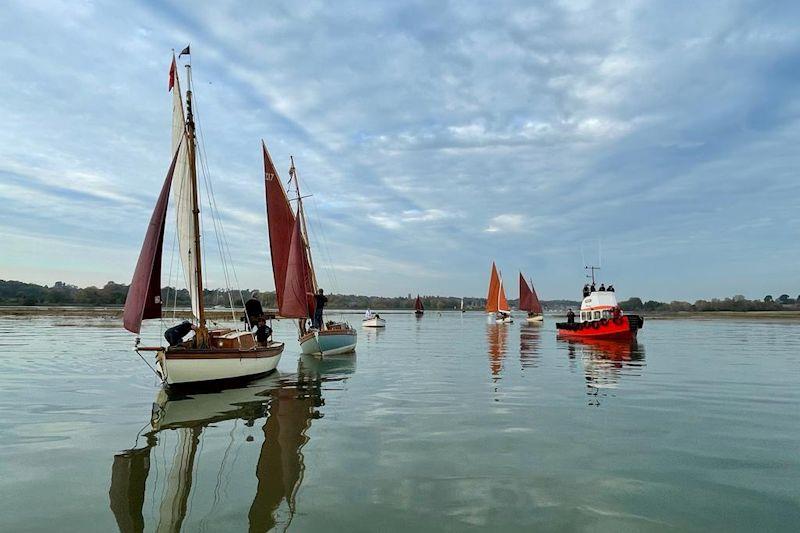 2022 sees a fleet of Deben Cherubs race for the first time in 70 years - photo © Charmian Berry