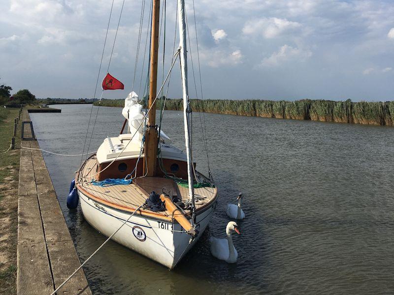 Lunch stop at the Stracey Arms - Sailing (mis)adventures on the Norfolk Broads - photo © Liz Potter