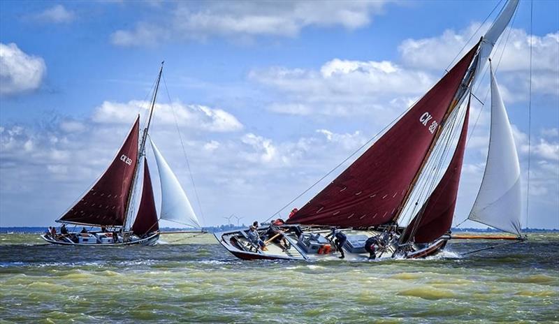 Mersea Week 2023 photo copyright Chrissie Westgate taken at West Mersea Yacht Club and featuring the Gaffers class