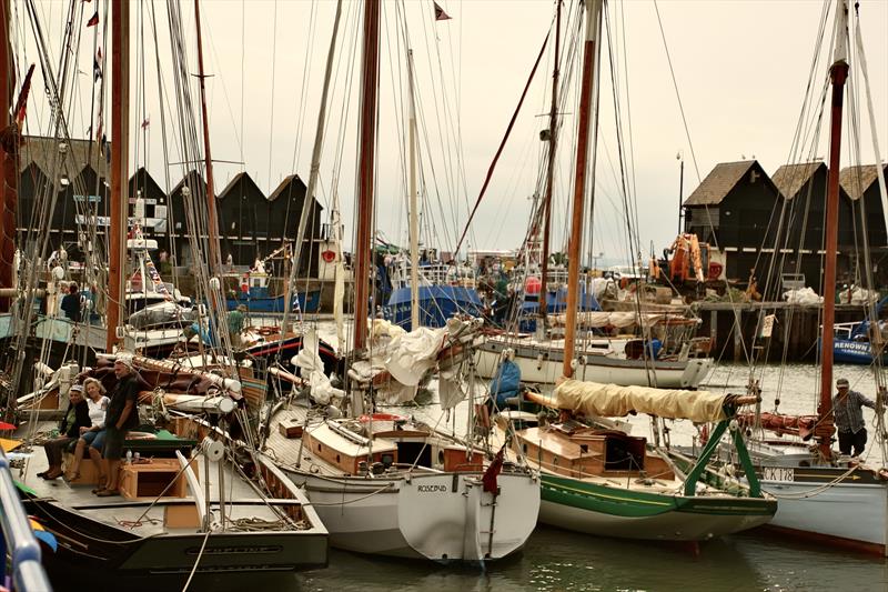 The Whitstable Harbour & Boat Show returns this summer for the first time since the Covid pandemic and with a brand-new attraction - The Heritage Boat Building Centre photo copyright The Whitstable Harbour & Boat Show taken at  and featuring the Gaffers class