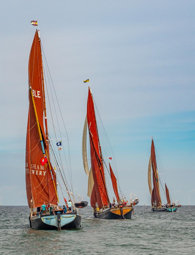 The Whitstable Harbour & Boat Show returns this summer for the first time since the Covid pandemic and with a brand-new attraction - The Heritage Boat Building Centre photo copyright The Whitstable Harbour & Boat Show taken at  and featuring the Gaffers class