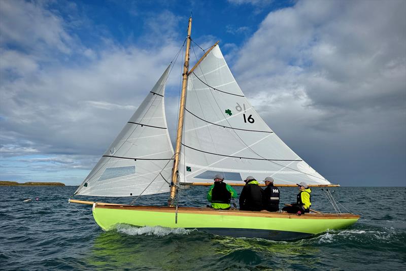 Howth 17 fleet - Women at the Helm 2025 at Howth photo copyright Karolina Kernan taken at Howth Yacht Club and featuring the Gaffers class