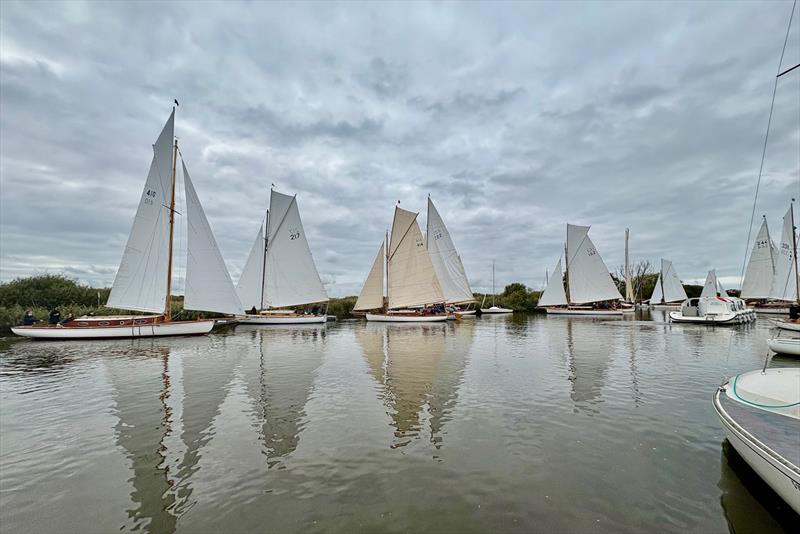 Autumn Passage Race at Horning photo copyright Holly Hancock taken at Horning Sailing Club and featuring the Gaffers class