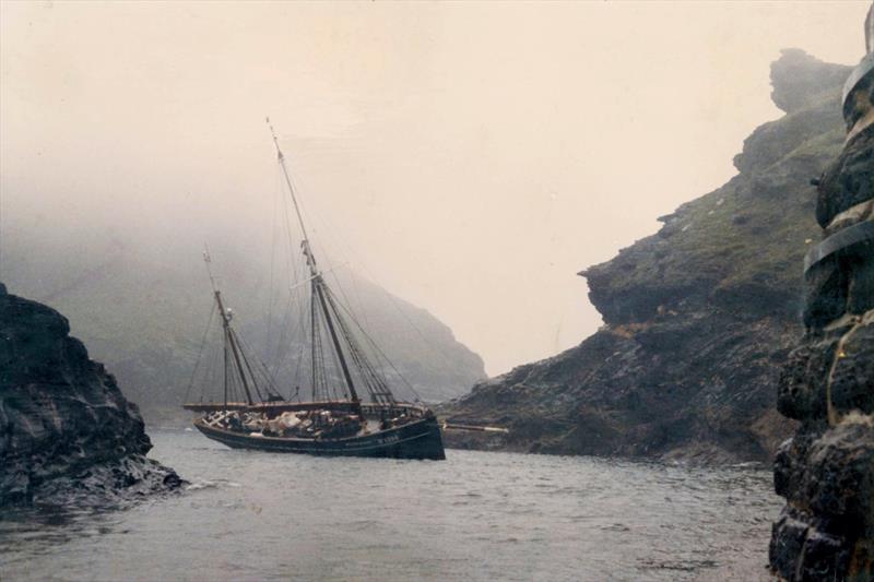 City of Edinboro (built 1884) - one of the last East Coast sailing smacks photo copyright Excelsior Trust taken at  and featuring the Gaffers class