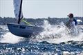 Andre Budzien, GER - OK Dinghy class at Kieler Woche © Robert Deaves