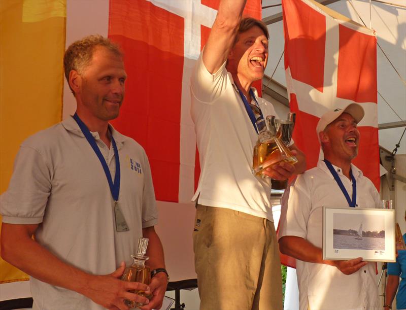 Jørgen Svendsen wins the OK Dinghy European Championship photo copyright Robert Deaves taken at Yachtclub Steinhuder Meer and featuring the OK class