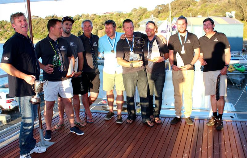 Prizewinners at the 2015 OK Worlds - photo © Robert Deaves