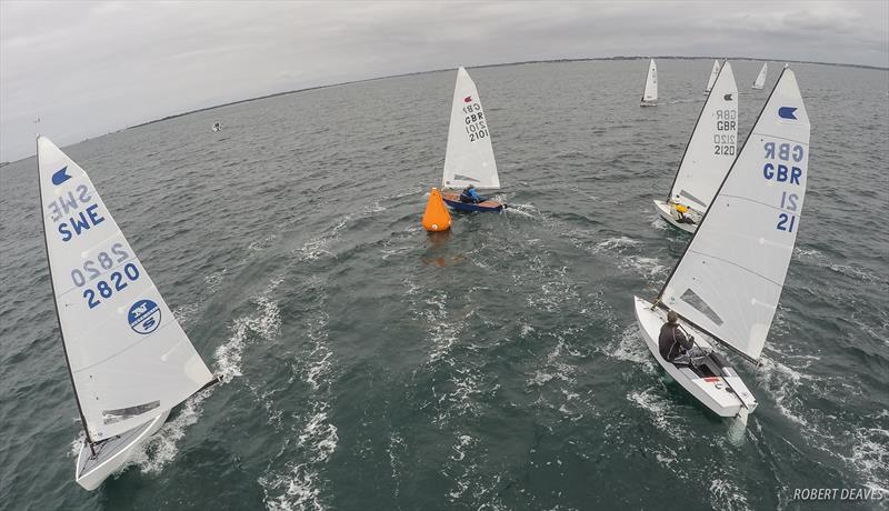 Final day of OK Dinghy Worlds at Quiberon photo copyright Robert Deaves / Finn Class taken at Société des Régates de Saint Pierre Quiberon and featuring the OK class