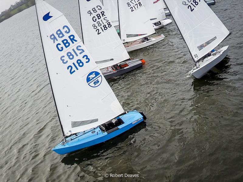 OK Dinghy Winter Championship at Alton Water photo copyright Robert Deaves taken at Alton Water Sports Centre and featuring the OK class