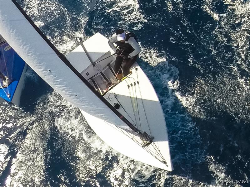 2017 OK Dinghy Worlds practice race photo copyright Robert Deaves taken at Barbados Yacht Club and featuring the OK class