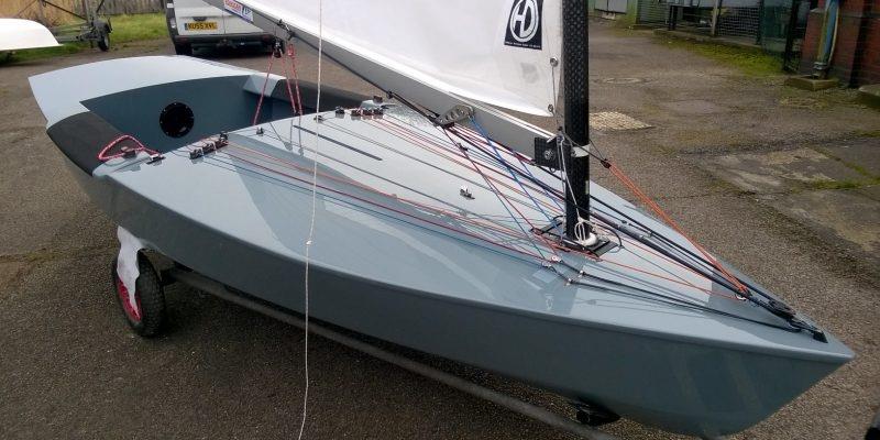 OK Dinghy Class Association demo boat - photo © OK Dinghy Class Association