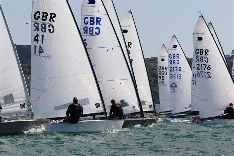 International OK Dinghy UK Nationals at Brixham photo copyright Gareth Fudge / www.boatographic.co.uk taken at Brixham Yacht Club and featuring the OK class