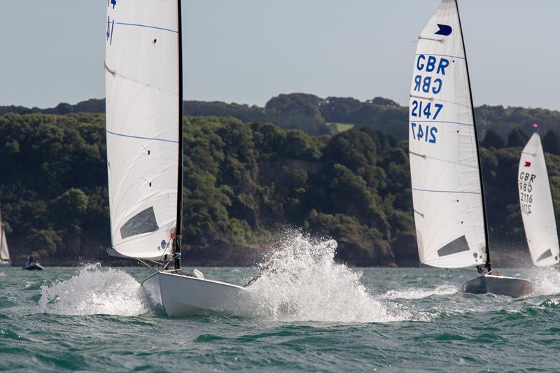 2018 International OK Dinghy UK Nationals at Brixham photo copyright Gareth Fudge / www.boatographic.co.uk taken at Brixham Yacht Club and featuring the OK class