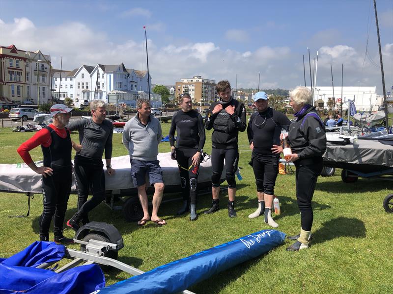 OK Travellers at the POSH Regatta photo copyright Rhiannon Jones taken at Paignton Sailing Club and featuring the OK class