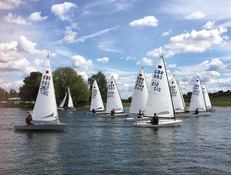OK River Championship at Bourne End Week photo copyright Hugh Myers taken at Upper Thames Sailing Club and featuring the OK class