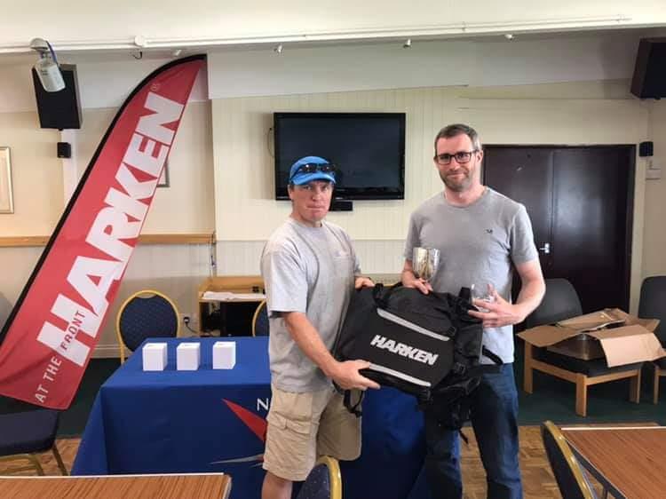 Ed Bradburn wins the OK Dinghy Inlands at Northampton photo copyright Karen Robertson taken at Northampton Sailing Club and featuring the OK class