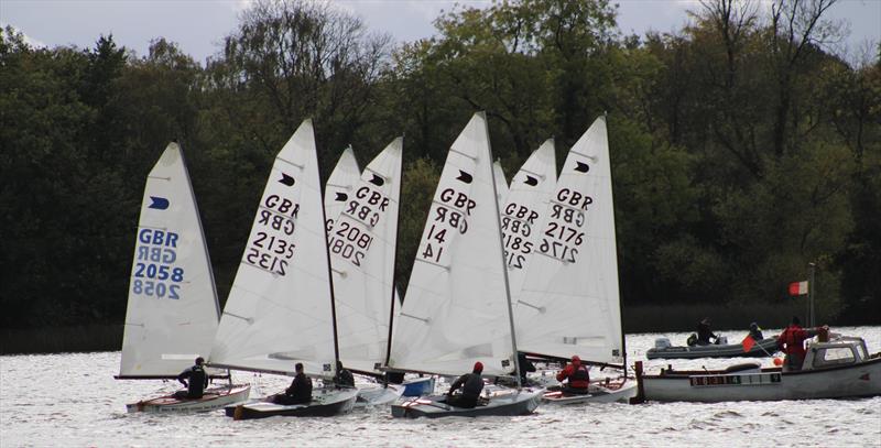 OKs at Sout Staffs photo copyright South Staffs SC taken at South Staffordshire Sailing Club and featuring the OK class