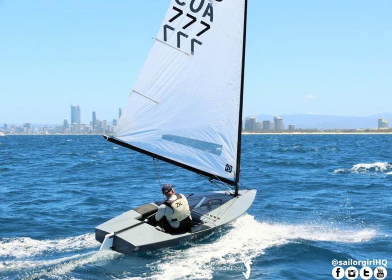 Rob Mcmillan, crowned the 56th International OK Dinghy Australian Champion photo copyright Nic Douglass / www.AdventuresofaSailorGirl.com taken at  and featuring the OK class