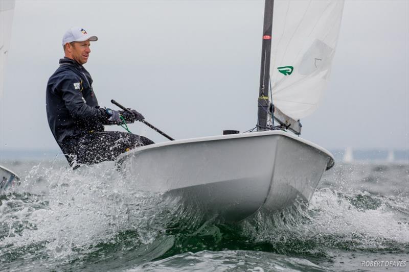 Fredrik Lööf is one of many former top Finn sailors taking part - photo © Robert Deaves