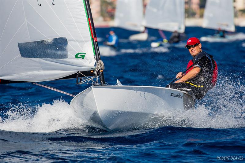 Bo Petersen - 2018 OK Dinghy European Championship - Day 1 photo copyright Robert Deaves taken at  and featuring the OK class
