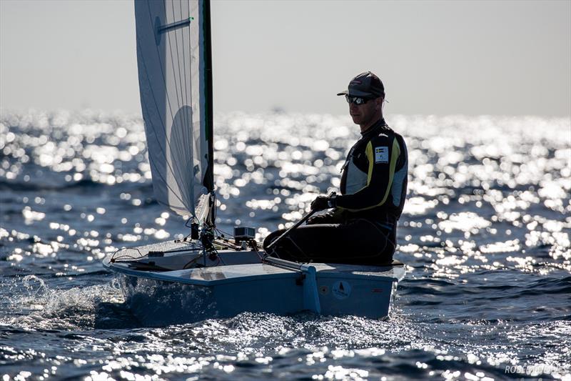 Fredrik Lööf - 2018 OK Dinghy European Championship - Day 2 photo copyright Robert Deaves taken at  and featuring the OK class