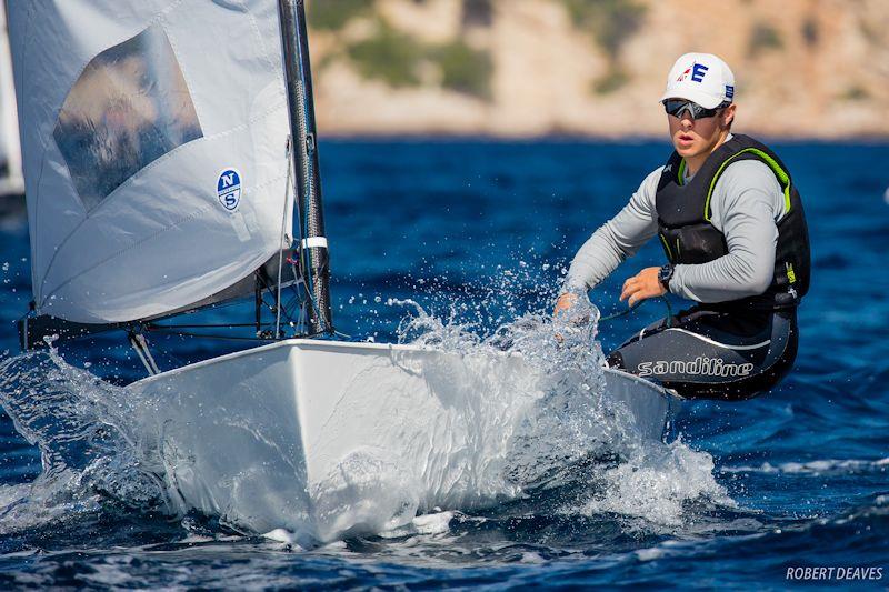 Will Heritage wins the OK Junior European Trophy - photo © Robert Deaves