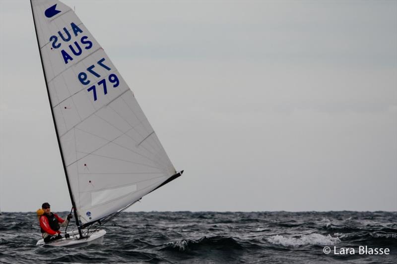 Tim Davies - Australian OK Dinghy Nationals, Day 2 photo copyright Lara Blasse taken at  and featuring the OK class