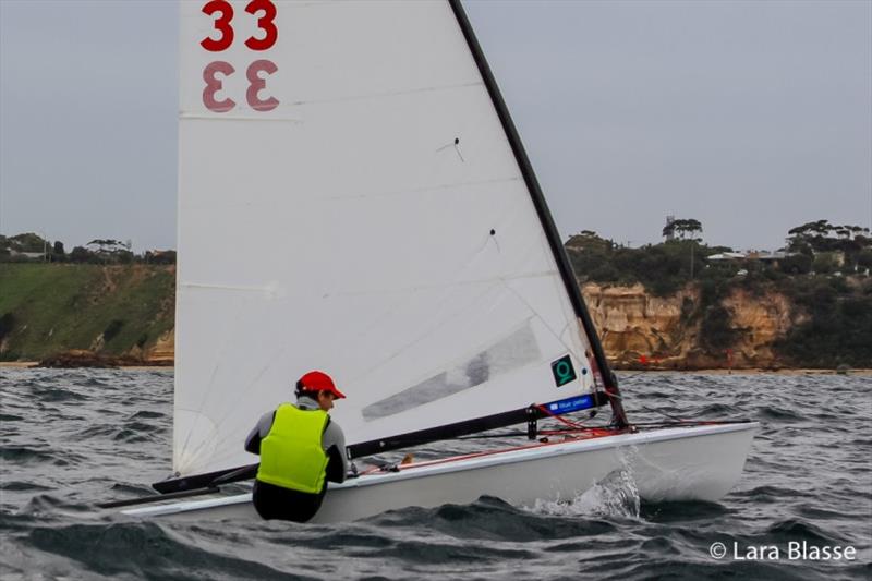 Shane Smith - Australian OK Dinghy Nationals, Day 2 - photo © Lara Blasse