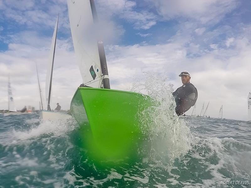 Luke O'Connell  - New Zealand Nationals - February 2019 photo copyright Robert Deaves taken at Wakatere Boating Club and featuring the OK class