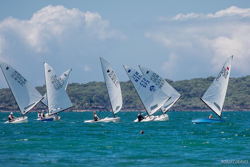 Practice Race - 2019 Symonite Int OK Dinghy World Championships, February 2019 photo copyright Robert Deaves taken at Wakatere Boating Club and featuring the OK class