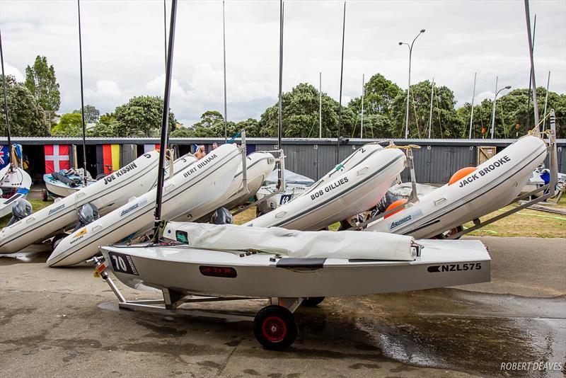 WBC Life Members remembered - 2019 Symonite Int OK Dinghy World Championships, February 2019 photo copyright Robert Deaves taken at Wakatere Boating Club and featuring the OK class