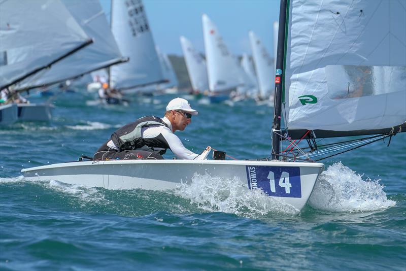 Freddie Loof (SWE) photo copyright Richard Gladwell taken at Wakatere Boating Club and featuring the OK class