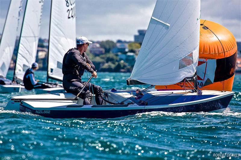 Dan Slater - 2019 Symonite OK World Championship - February 15, 2019 - Wakatere Boating Club - photo © Robert Deaves