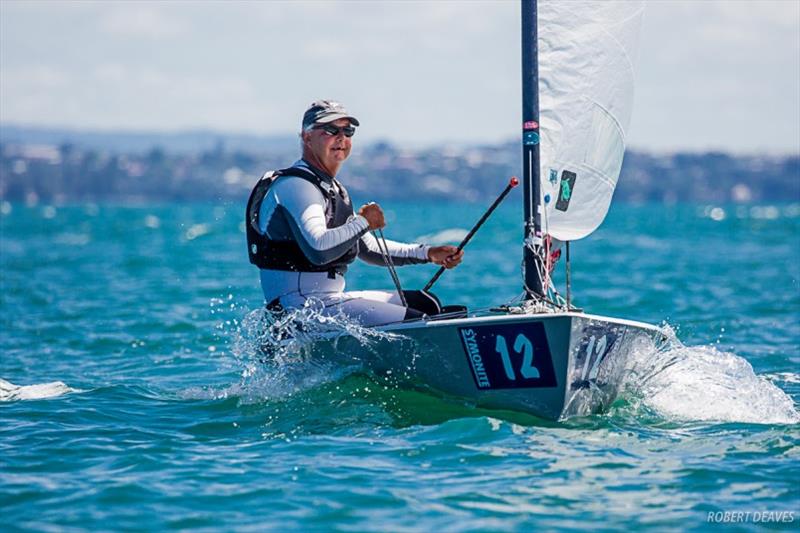 Greg Wilcox photo copyright Robert Deaves taken at Wakatere Boating Club and featuring the OK class